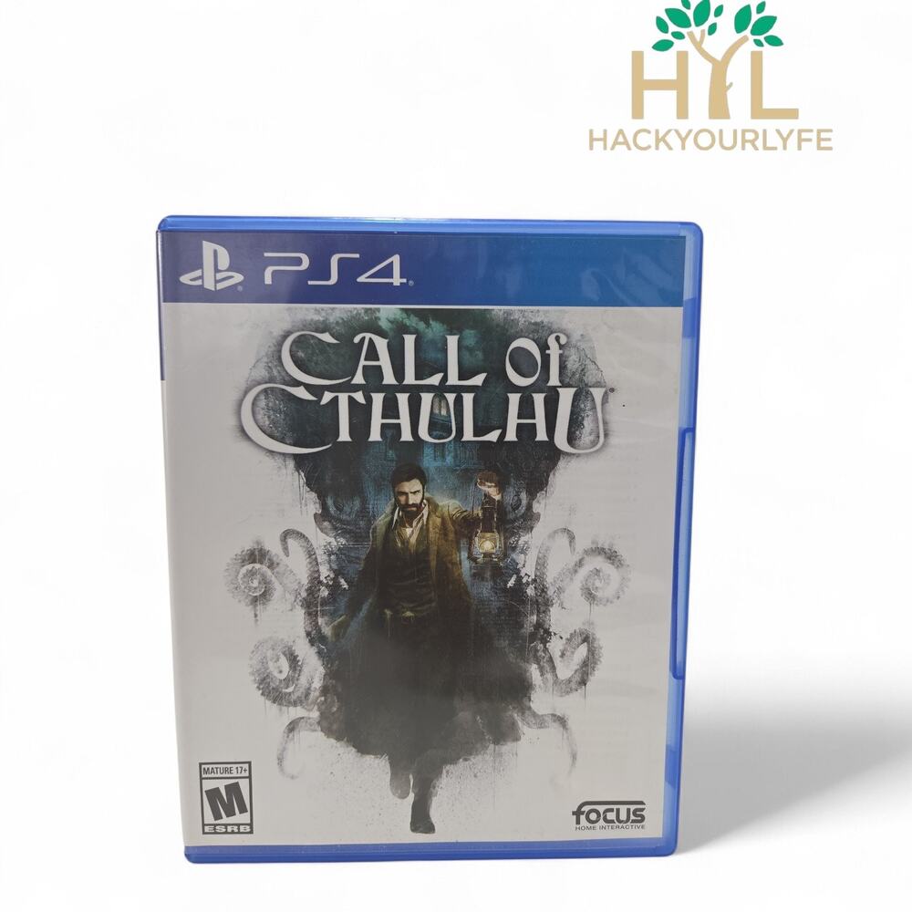 Call of Cthulhu PlayStation 4 PS4 Video Game 2018 Used